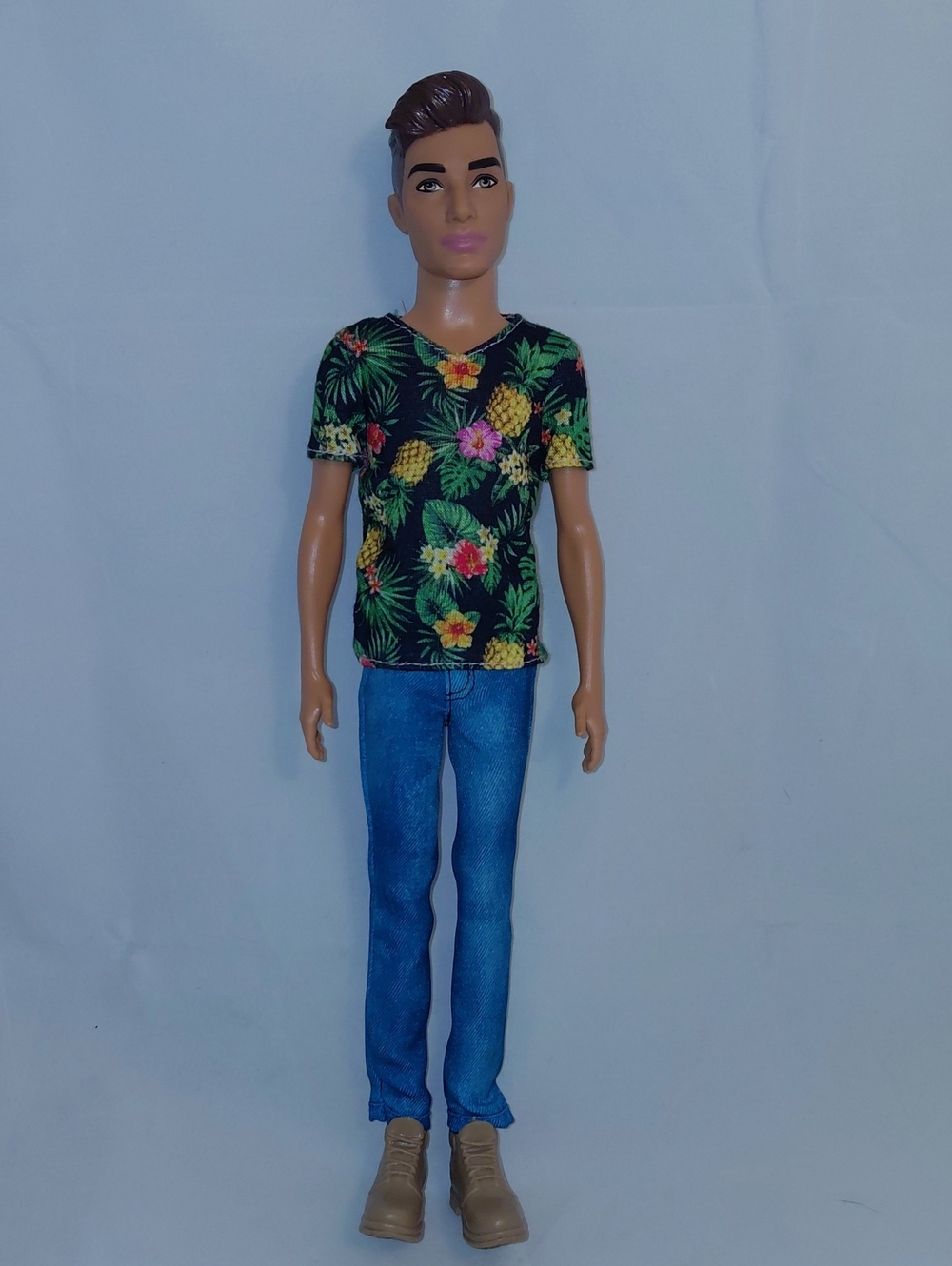 Barbie Fashionistas Ken Tropical Vibes Doll 2017 Mattel FJF73